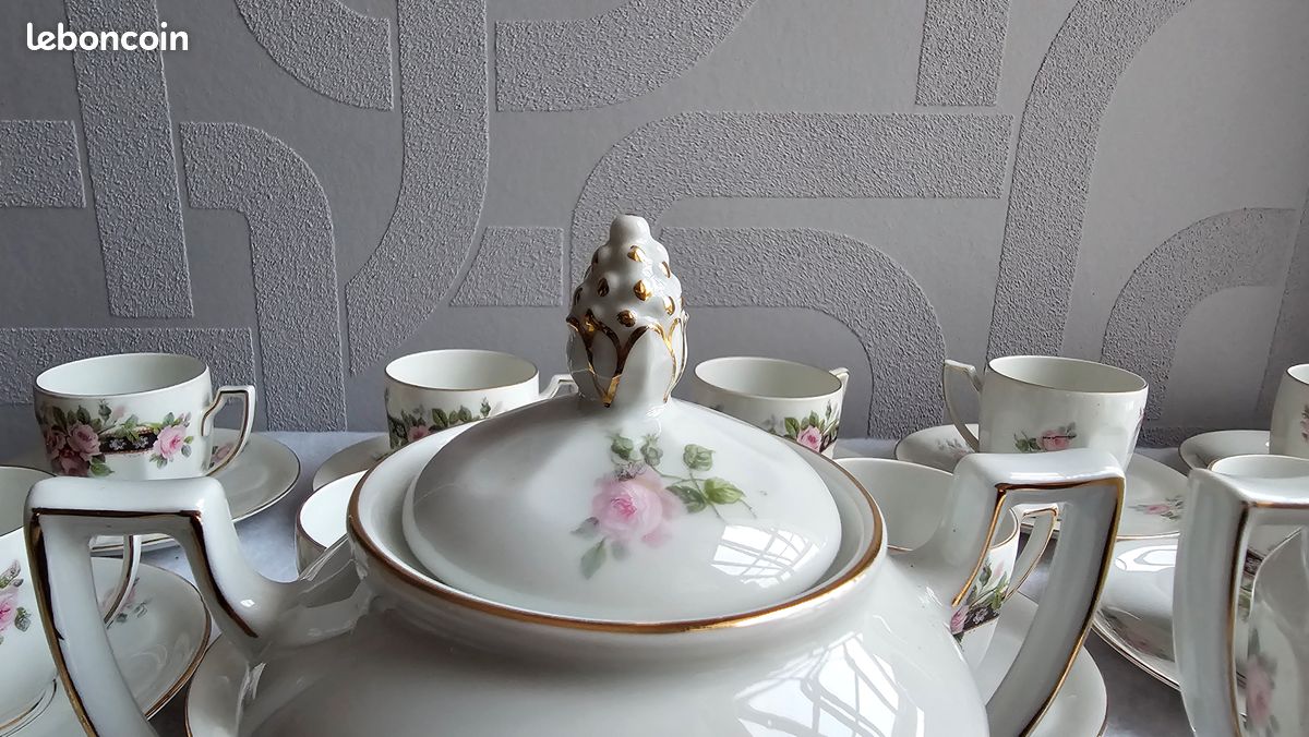SERVICE À CAFÉ de Table/Service 15tlg Vaisselle Set Combi