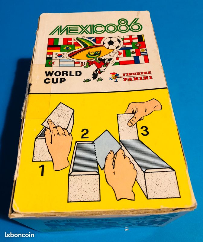 Album Autocollant Panini Coupe Du Monde Mexique 86 - Incomplet - Collection