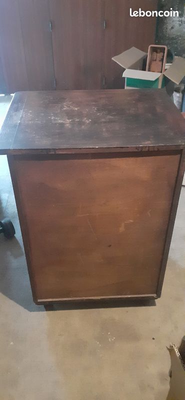 Commode en bois massif 3 tiroirs (image 6)