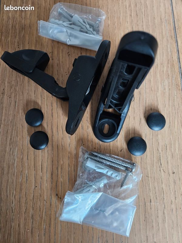 Arrêts de volet automatiques noirs neufs (image 2)