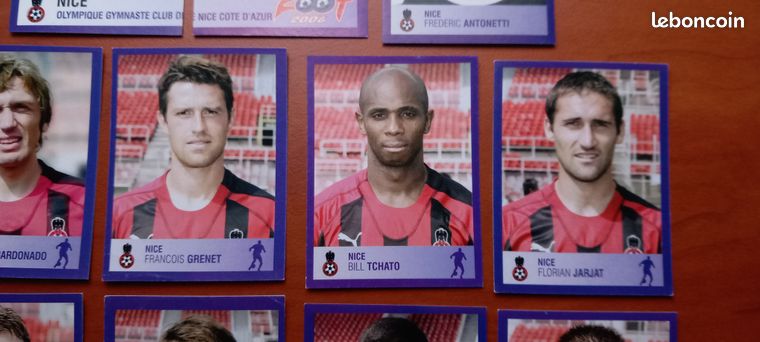 poster / page football équipe nice 2005/06