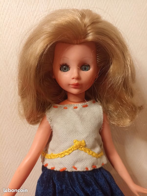 Poupée Mannequin Vintage Jeans Doll Années 60 Rare