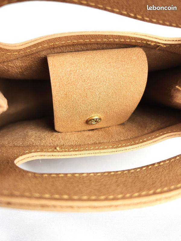 Sac à main Nat Nin x My Little Box Camel Daim avec Chaîne