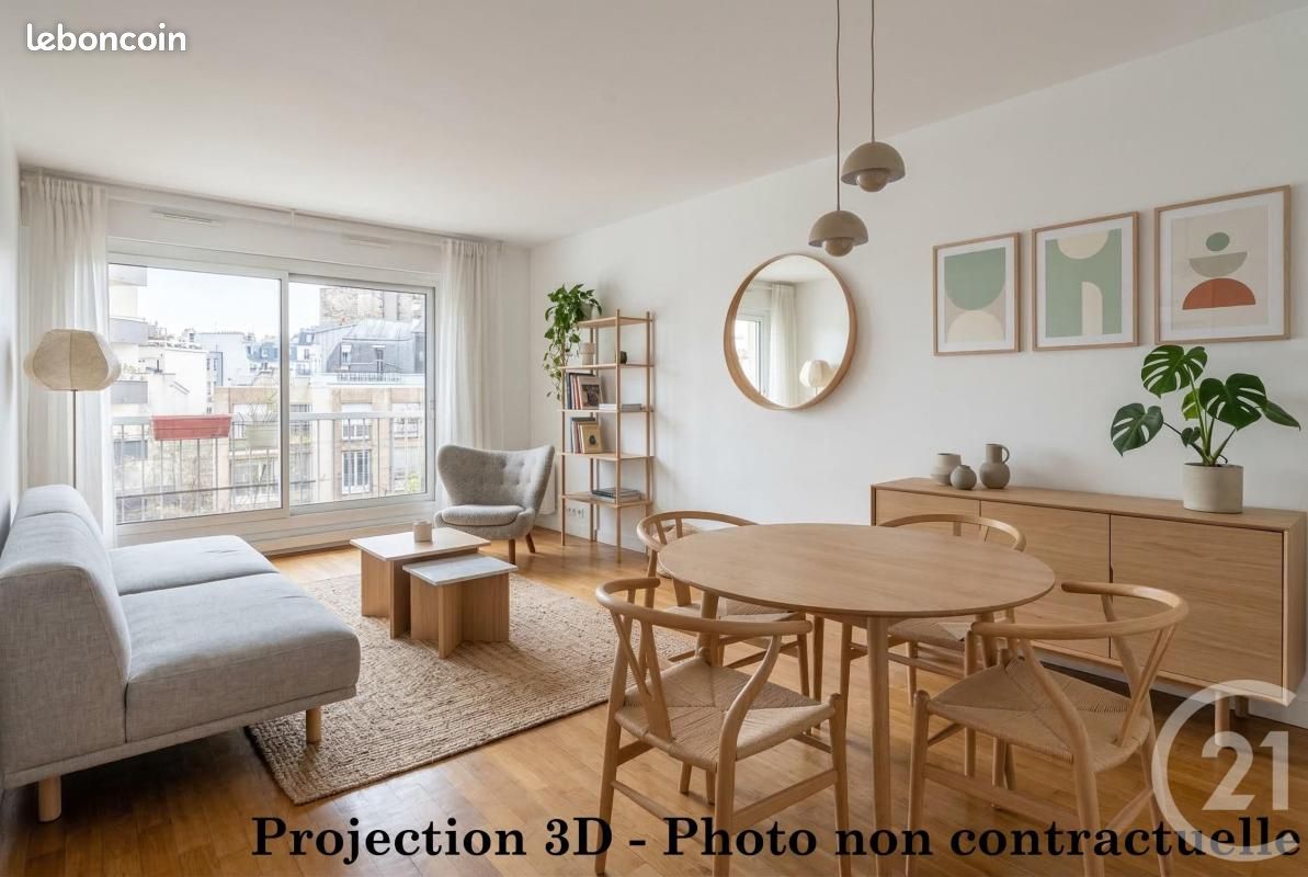Appartement 2 pièces 46 m² · à Paris · 46 m² · 350 000 €