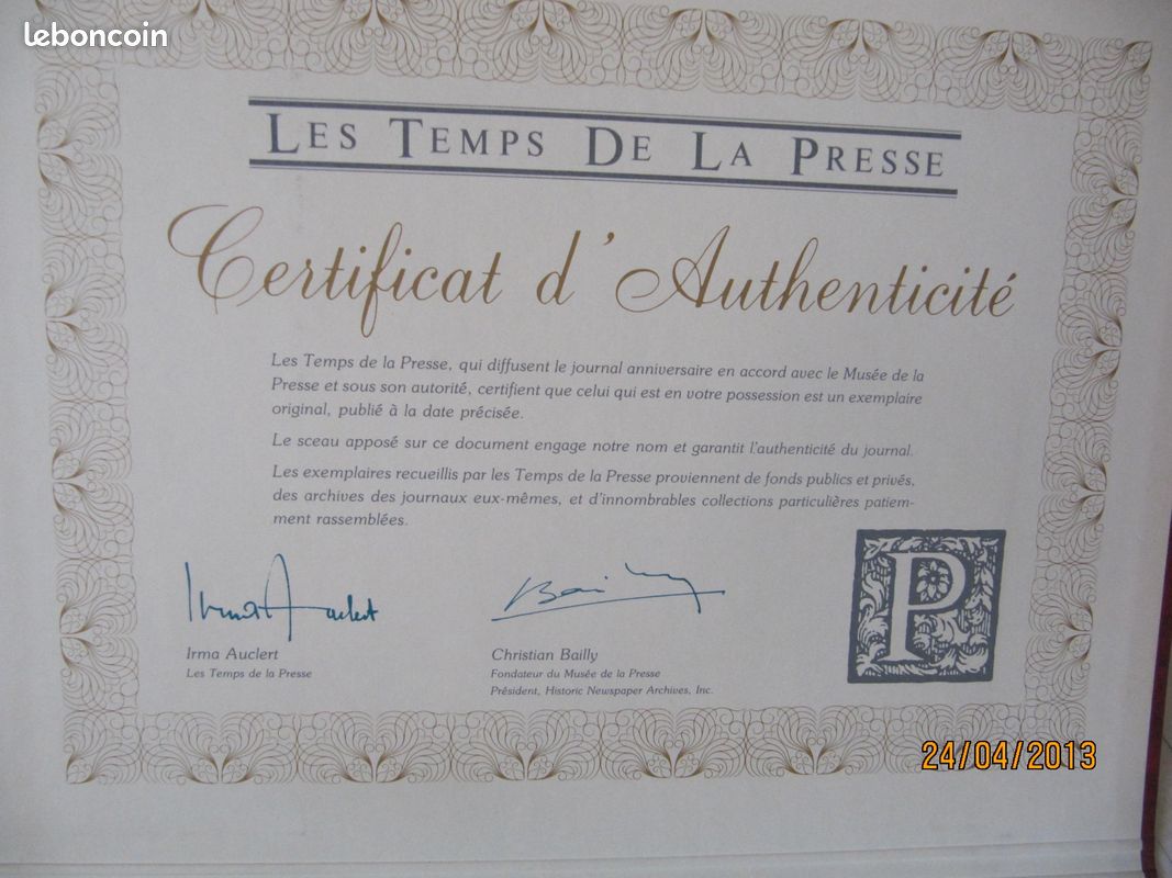 Le journal de votre naissance (image 3)