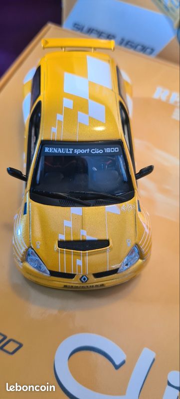 Coffret Super 1600 et Clio Cup État neuf - Collection