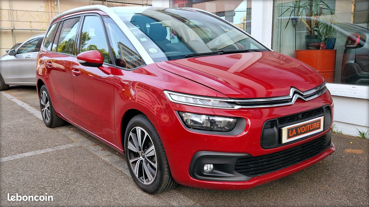 CITROËN GRAND C4 PICASSO Business II 1.6 BlueHDi 120 EAT6 Automatique 7 PLACES carplay android auto (image 4)