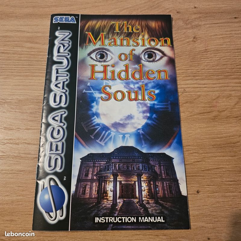 Jeu Sega Saturn - Le Manoir Des Âmes Perdues - Complet Boîte - état Correct