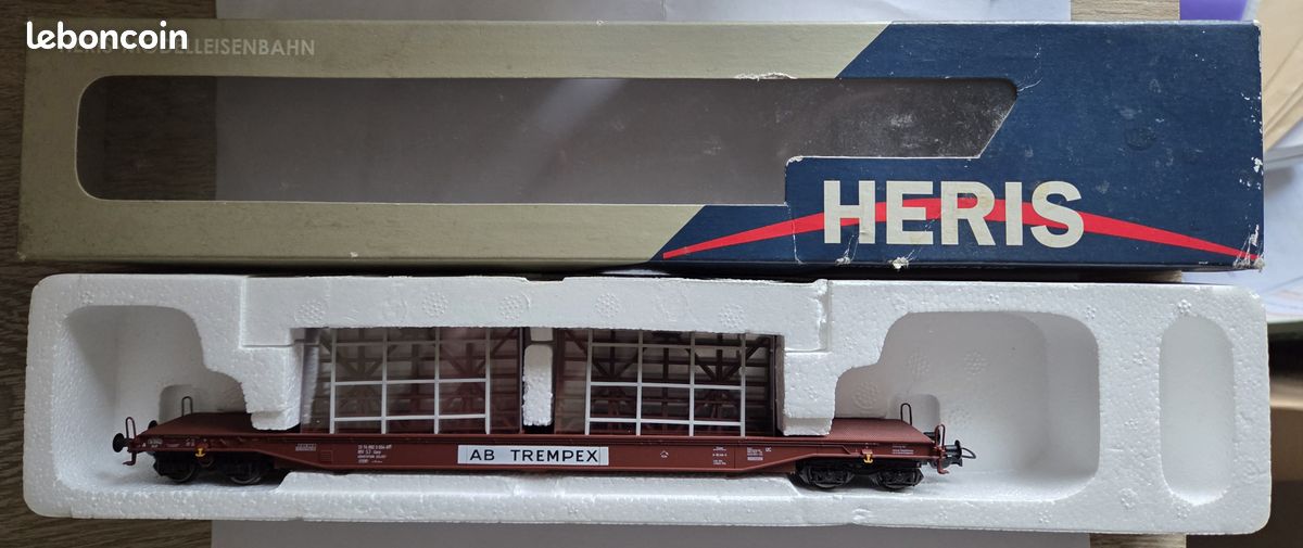 VB HO WAGON Transport De Vitres Saint Gobain Serie Maquette En Boite EUR 782,77 - FR