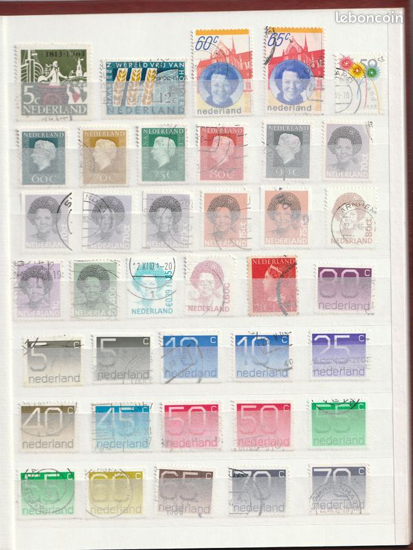 ALBUM de TIMBRES de PAYS-BAS/DANEMARK/BELGIQUE/SUISSE (image 3)