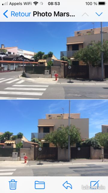 Villa en rez de jardin au bord de la mer (image 10)