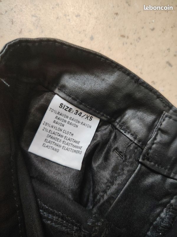 Pantalon cuir Nina Carter (image 3)