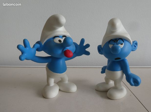 Figurine Schtroumpf Grognon N°153 – Résine De Collection Collectoys – Neuf Sous Blister