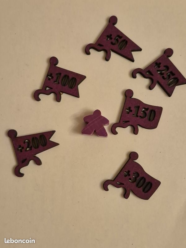 Meeple + Drapeau scoring Carcassonne (image 11)