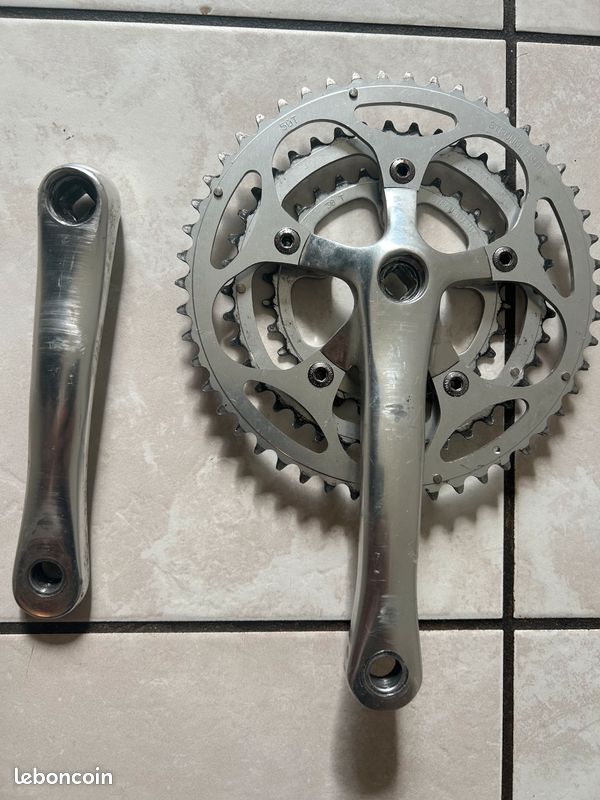 Pédalier Triple Race Face Forgé 180 Mm - Occasion, Parfait Pour La Course