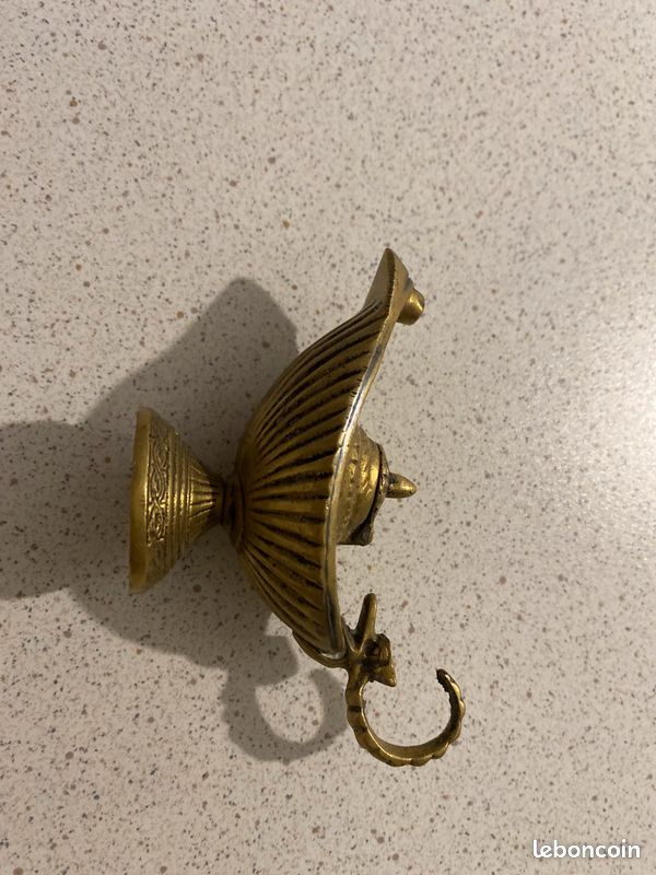Lampe à huile laiton style Aladdin (image 2)