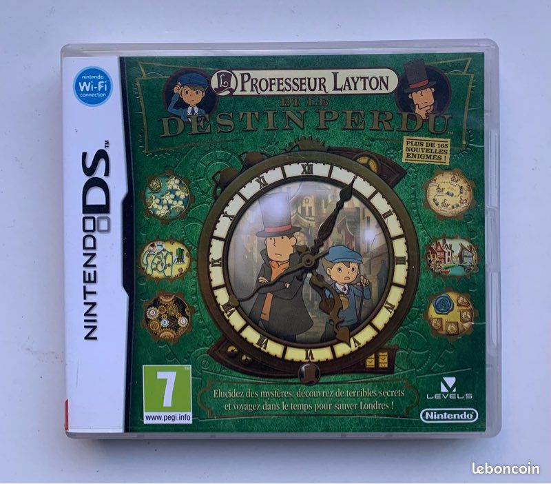 Professeur Layton et le Destin Perdu Nintendo DS / 3DS (image 1)