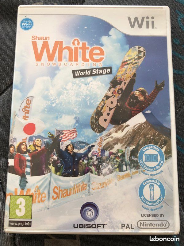 Shaunwhite snowboarding World stage wii (image 1)