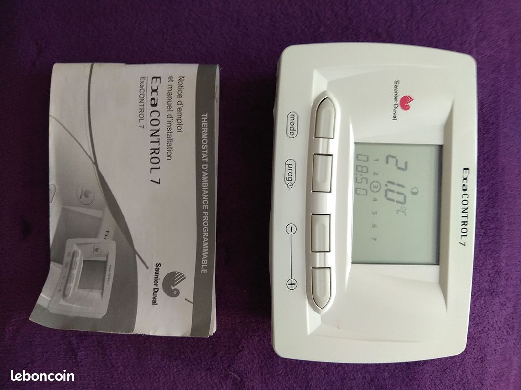 Manual Termostato Exacontrol Exacontrol Cambiar Pilas Thermostat D