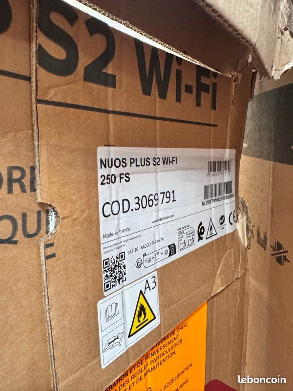 Chauffe-eau thermodynamique connecté 250L Nuos Plus S2 FS - ARISTON - 3069791 (image 4)