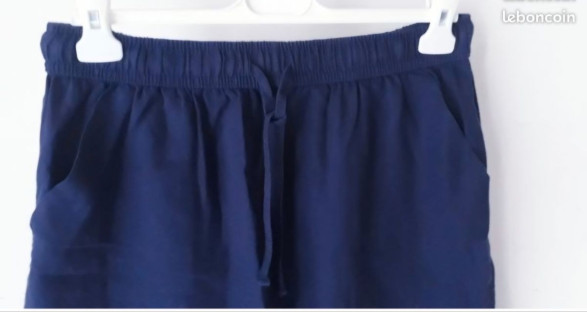 Jupe The Linen Press lin maxi gris taille 44 14 uk non