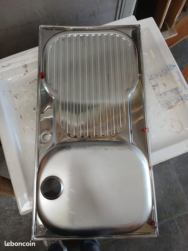 Evier Inox 1 vasque (image 2)