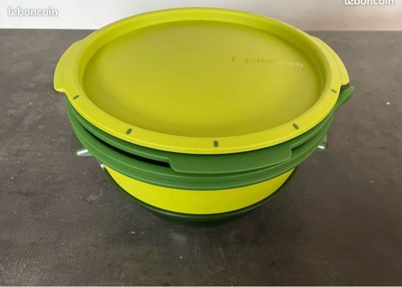 Micro Vap' Tupperware – Cuiseur Vapeur Pour Micro-ondes (vert, Occasion)