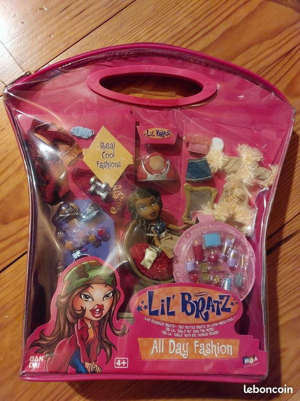 Lil' Bratz Fashion Tote Sasha 2è édition (neuf) Cloe 1ère