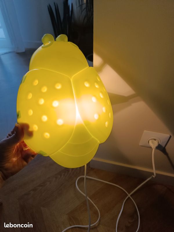 Happyyami Lot de 3 lampes de casque en forme de coccinelle