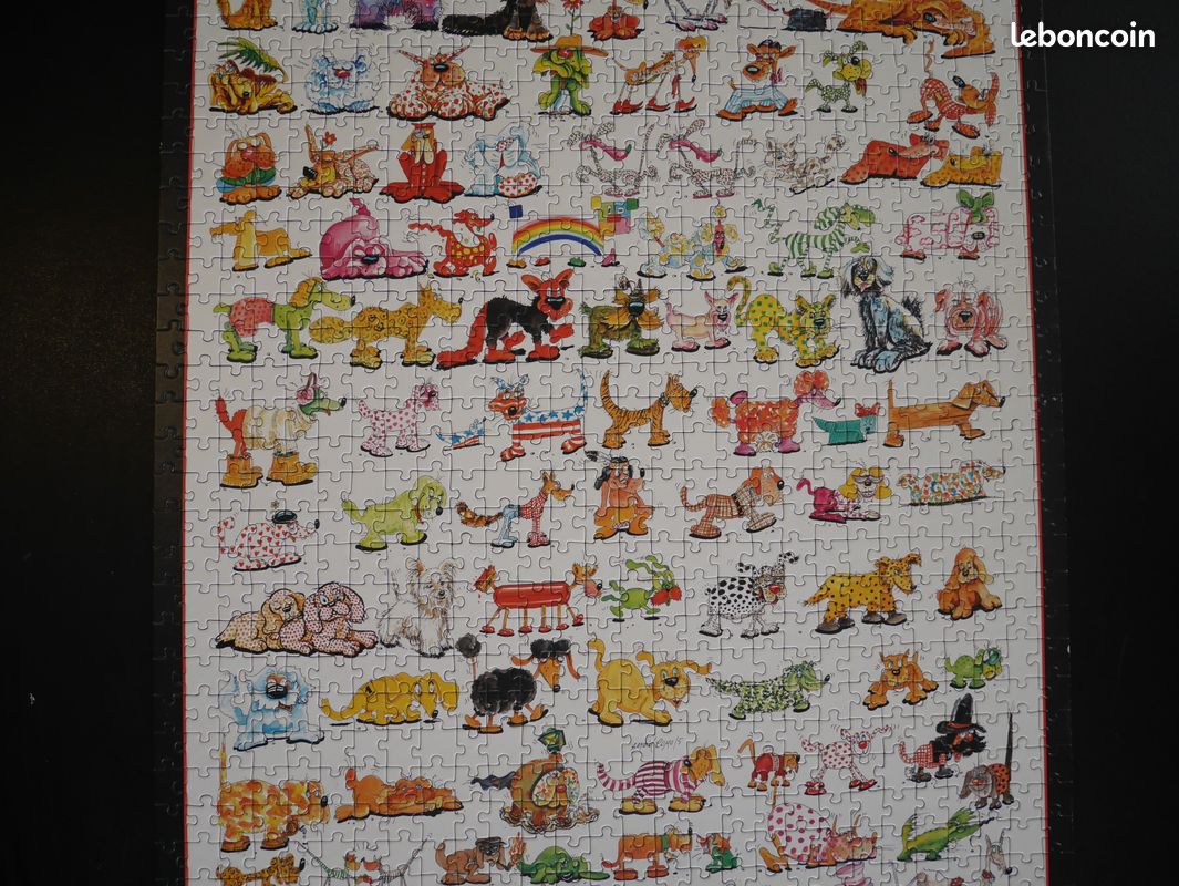 Puzzle 102 chiens et 1 chat, 1000 pièces (image 8)