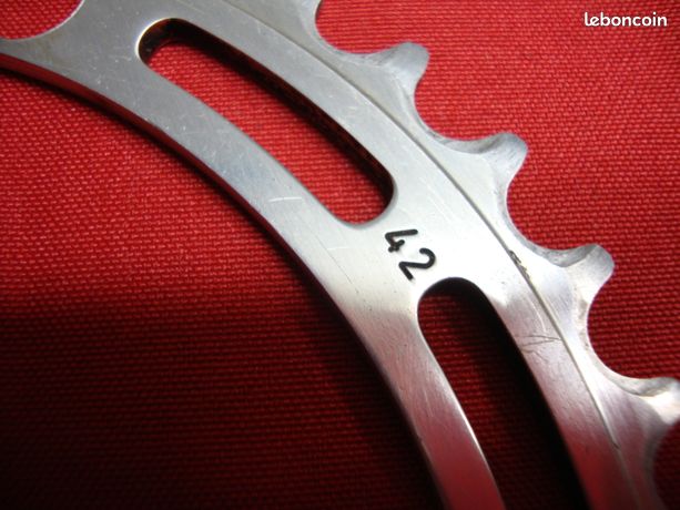 Plateau Vélo CAMPAGNOLO 42 Dents BCD 144 - Vélo De Route, Occasion Bon état
