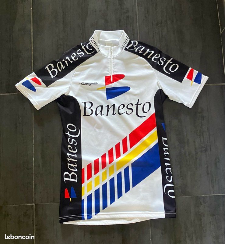 Maillot/jersey cyclisme vintage BANESTO (image 1)