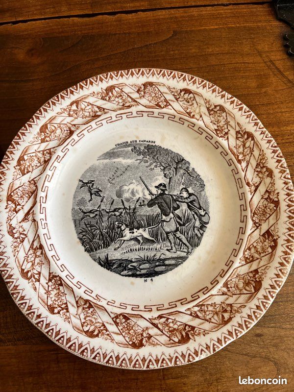 Assiette de collection Porcelaine opaque de gien (image 3)