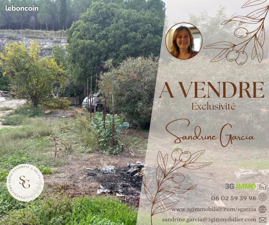 Vente terrain constructible viabilise de 700m² 34230 le pouget · 171 000 €