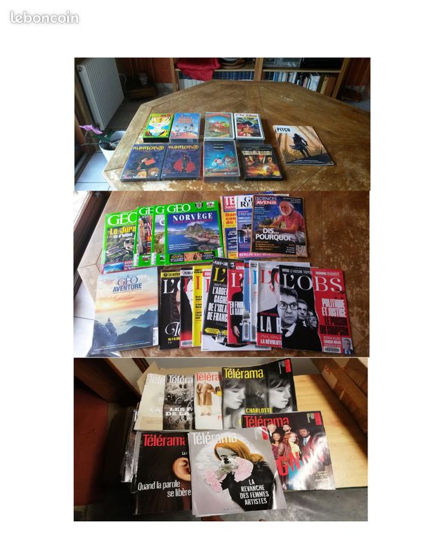 Gros lot magazines dvd etc (image 4)