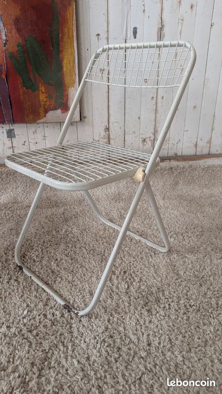 Chaise pliante vintage (image 3)