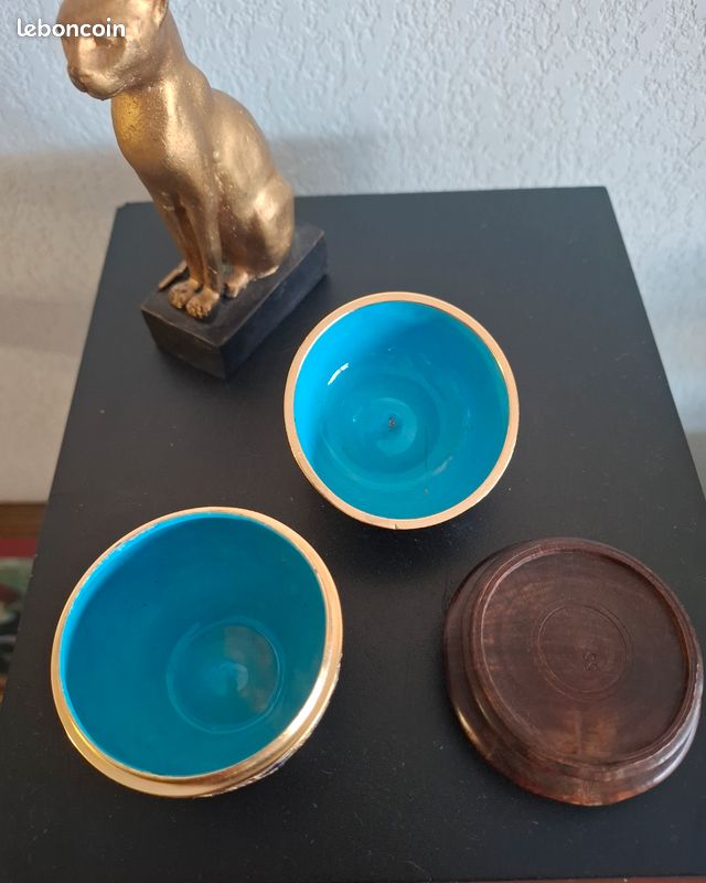 Boîte en émail cloisonné en forme de pomme 🍏 (image 7)