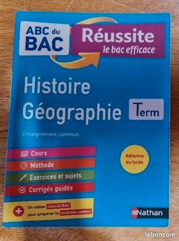 BAC général Histoire Géographie édition Nathan (image 1)