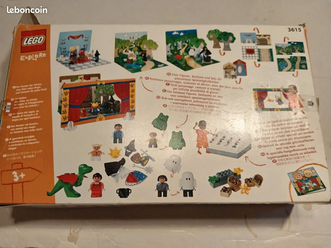 Lego Duplo Explore 3615 Le théatre Jeux Jouets