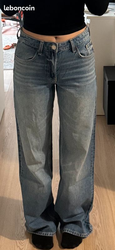 Jean wild leg Zara (image 2)