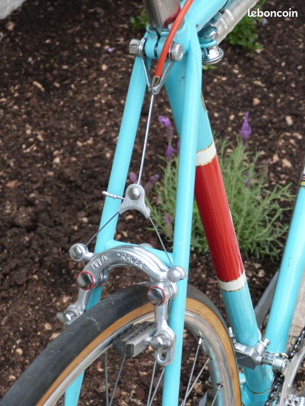 Cadre Vélo Course Vintage – Acier – Taille 58 Cm – Marque Cobra 500 – Vert
