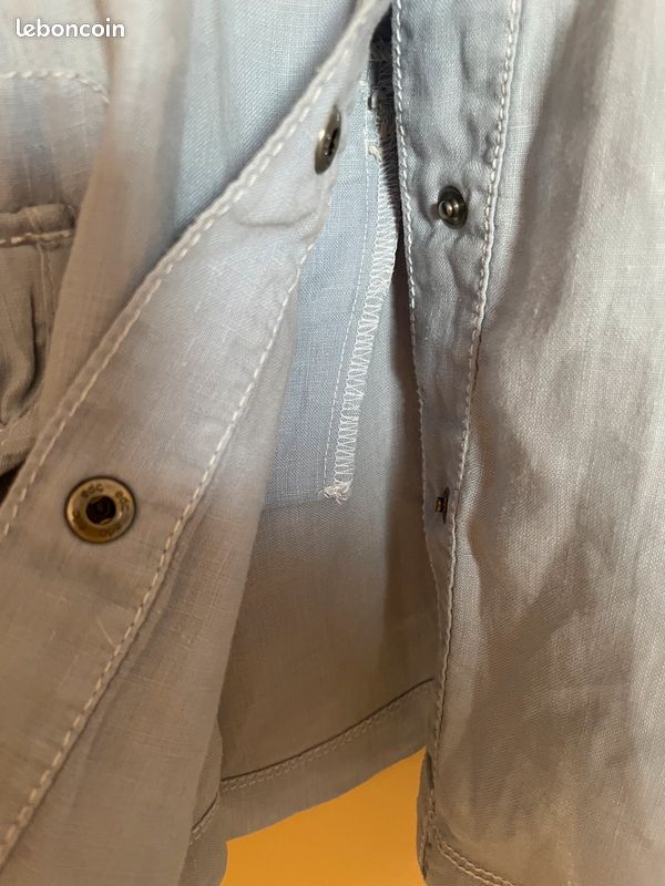 Robe coton jean’s bleu clair T32/34 (image 7)