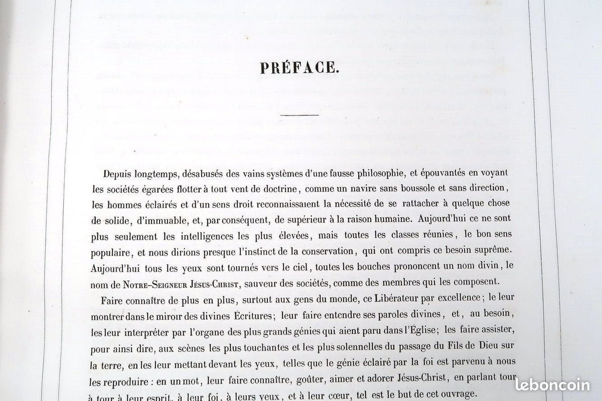 La vie de N. S. Jésus-Christ de Jérôme Natalis - in-folio 1853 130 gravures (image 15)