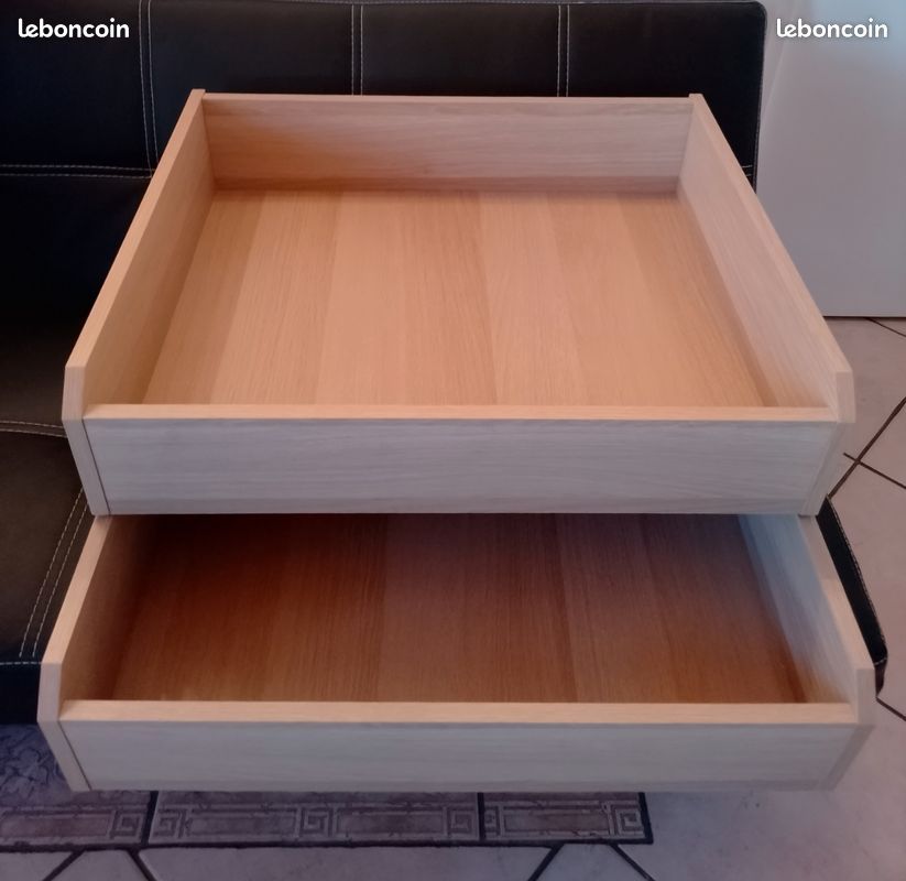 Tiroirs IKEA Komplement/ PAX couleur chêne blanchi (image 1)