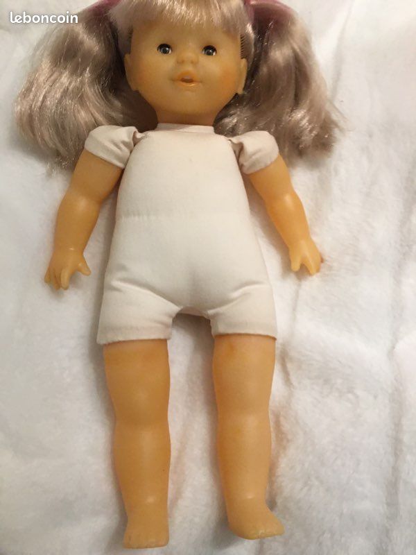 Poupée Corolle Vintage 1994, Petite Fille Blonde 36cm Avec Habits Bambi