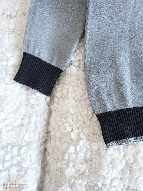 Petit pull Orchestra 10 ans 95 gris noir bleu (image 11)