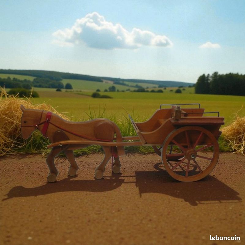 Cheval de bois compact - small foot - les jouets en bois
