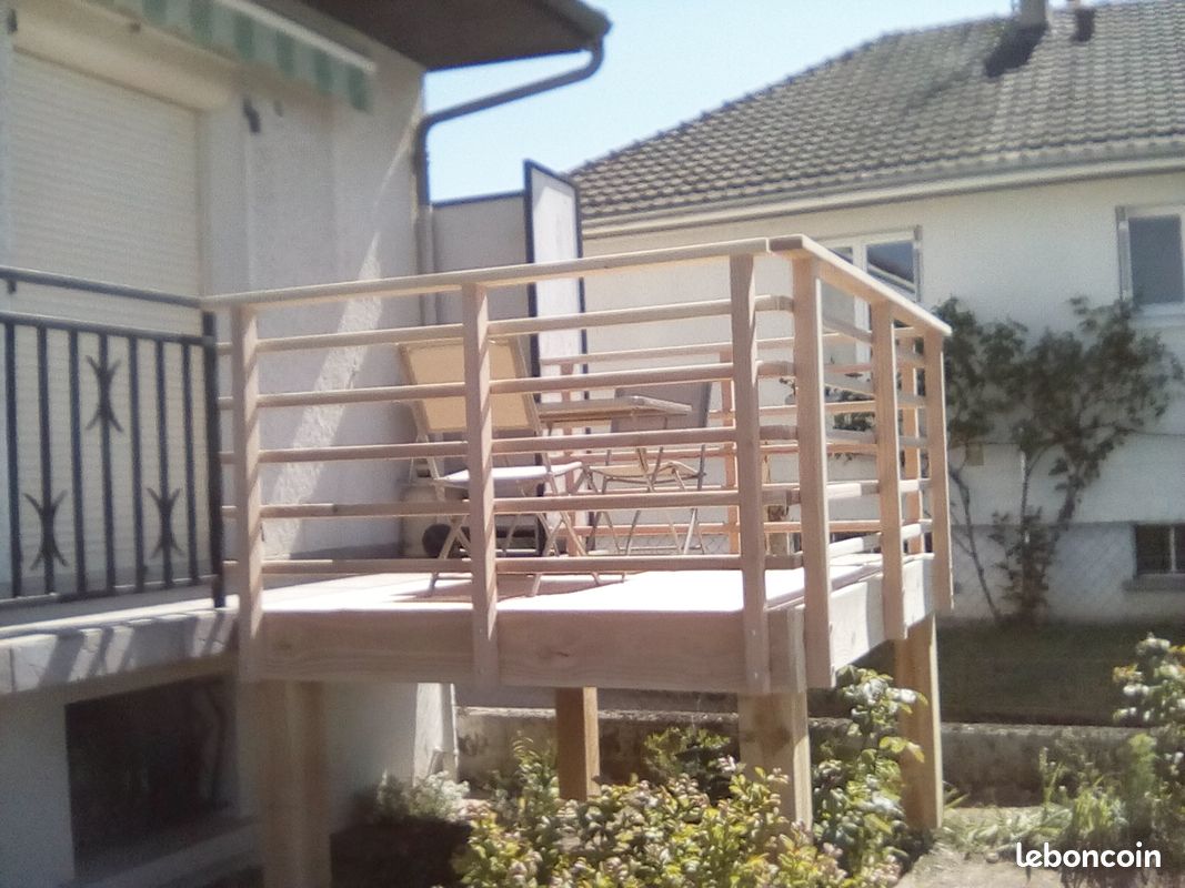 Terrasse sur pilotis , terrasse (image 1)