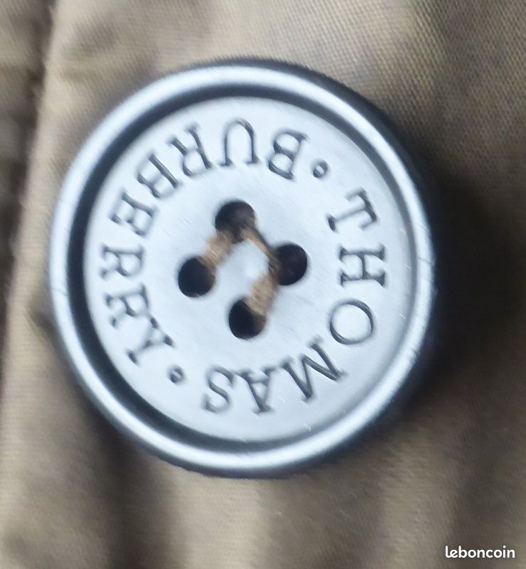 Manteau imper Vintage Thomas Burberry (Créateur de la maison Burberry)T 42 (image 6)
