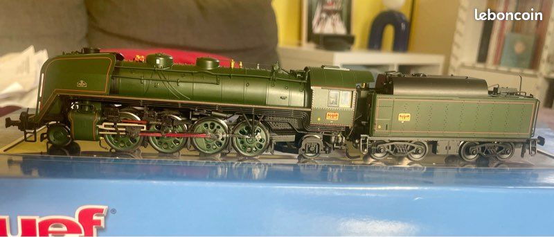 Locomotive Vapeur Jouef 141 R 44 Sarreguemines HO - Époque III Neuve HJ2430